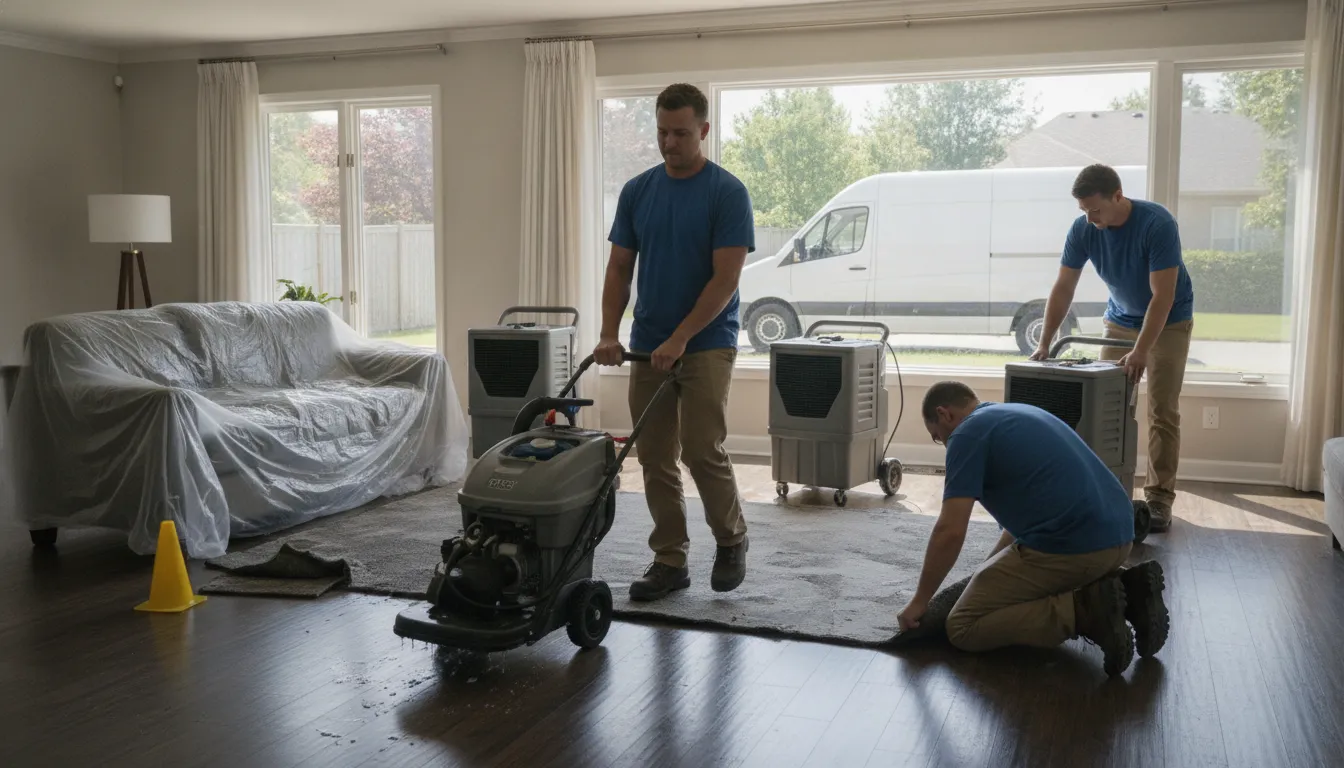 Water Damage Restoration in Shelby